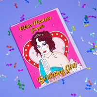 Chappell Roan Ultra Modern Birthday Girl | Birthday Card