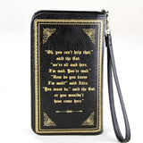 Alice in Wonderland Book Wallet