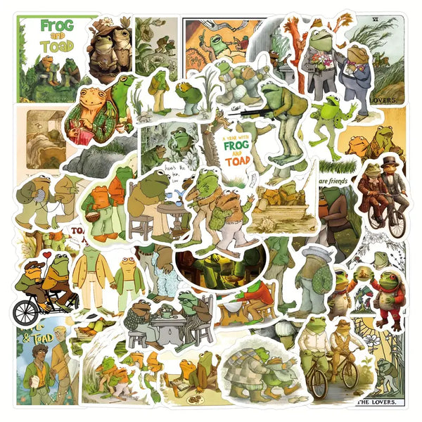 Frog & Toad Novelty Stickers
