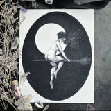 Caitlin McCarthy Departure for the Sabbath Fine Art Print - Witch: 8x10"