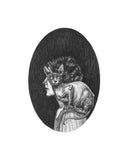 Caitlin McCarthy The Familiar Fine Art Print - Sphynx Cat: 8" x 10"