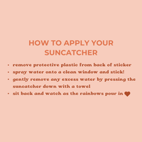 Monstera Leaf Suncatcher Sticker