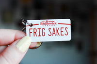 New Brunswick Frigs Sakes License Plate Keychain