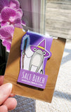 Wizard Frog Magnetic Bookmark