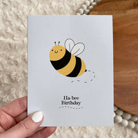 Ha-Bee Birthday Greeting Card