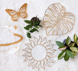 Monstera Leaf Suncatcher Sticker