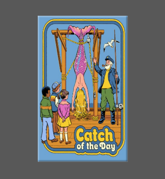 Catch of the Day Mermaid Magnet