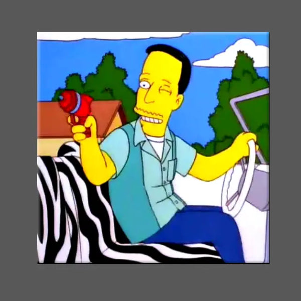 Simpsons John Waters Zap Magnet