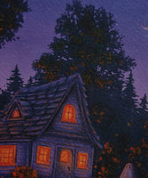 Gloomy Grove "Autumn Dusk" | Fine Art Print: 8x10