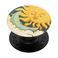 Star Crossed Lovers Moon and Sun Pop Socket