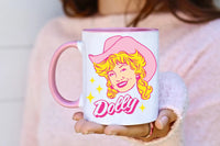 Pink Dolly Parton Mug