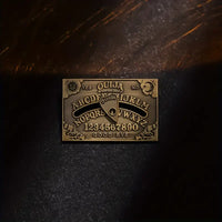 Bronze Ouija Board Pin