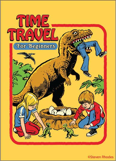 Time Travel for beginners Magnet