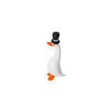 Artisan Glass Duck With Top Hat In Gift Box