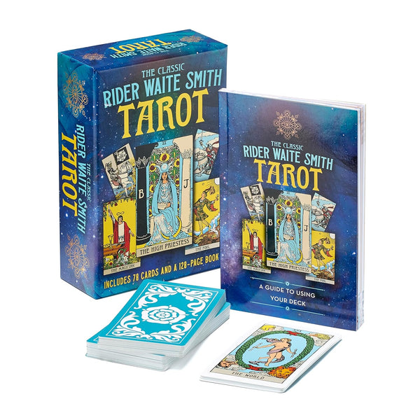 The Classic Rider Waite Smith Tarot Deck and Guidebook