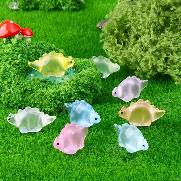 Itty Bitty Glow in the Dark Stegosaurus Dinosaurs