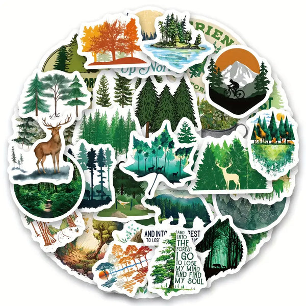 Mini Woodland Stickers