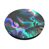 Aurora Borealis Oil Spill Pop Socket