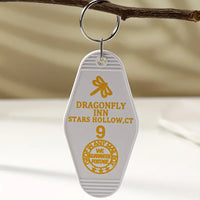 Dragonfly Inn Stars Hallow Motel Keychain