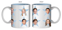 The Office Star Faces 14oz Ceramic Mug