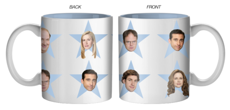 The Office Star Faces 14oz Ceramic Mug