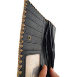 Moroccan Pattern Embroidered Large Flat Wallet - Assorted Colours