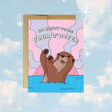 Happy To Be Your D-Otter | Father's Day | Mother's Day Card