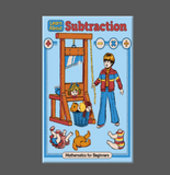 Stephen Rhodes Learn about Subtraction Retro Magnet