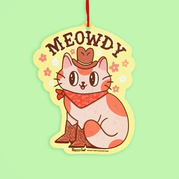Meowdy Cowboy Cat Air Freshener