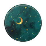 Teal Mystic Moon Pop Socket