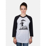 The Gashlycrumb Tinies Unisex 3/4-Sleeve Raglan