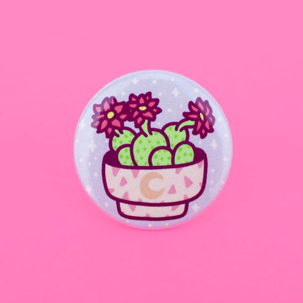 Moon Cactus Pin