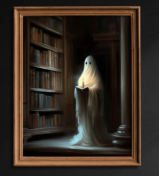 A Ghost Series 8x10 - The Library