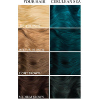 Cerulean Sea Semi Permanent Hair Dye 4 Oz.