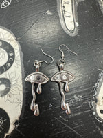 Dripping Eye Dangle Earrings