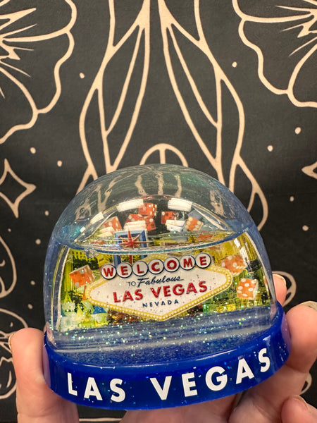 Vegas Snow Globe
