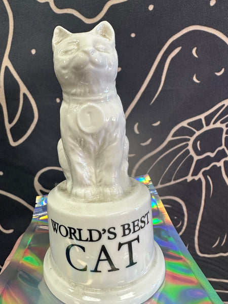 Worlds Best Cat Trophy Statue