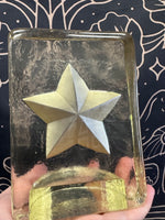 Heavy Nautical Star Tea Light Holder