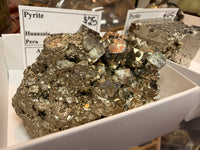 Large Pyrite Cluster