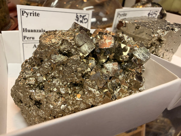 Large Pyrite Cluster