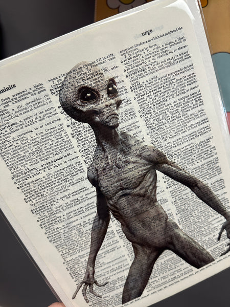 Alien Dictionary Print
