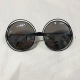 Oversize Double Wired Round Sunglasses