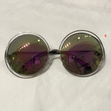 Oversize Double Wired Round Sunglasses