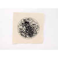 Celestial Frog Screen Printed Patch