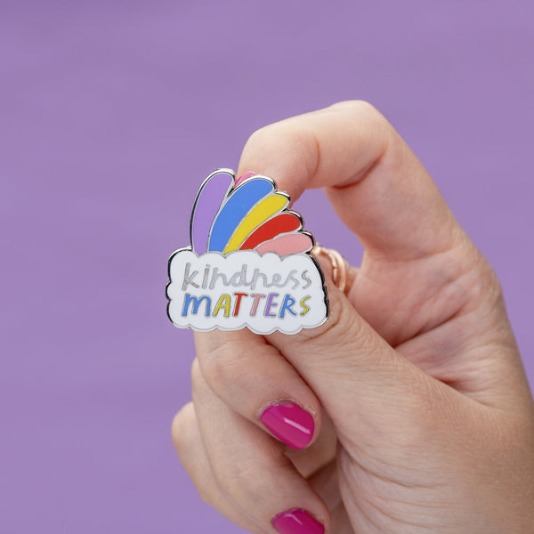 Kindness Matters Enamel Pin