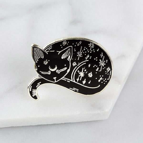 Mystic Kitty Enamel Pin