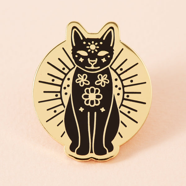 Mystic Mog Enamel Pin