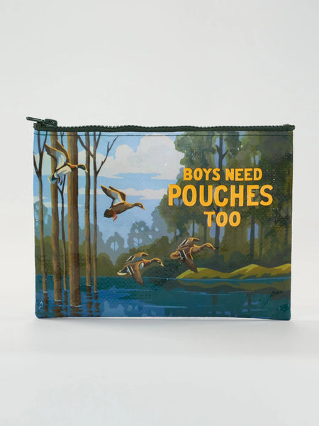 Boys Need Pouches Too XL Zipper Pouch