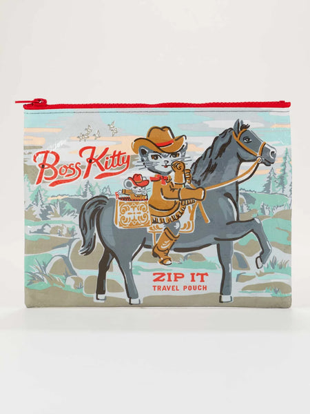 Boss Kitty XL Zipper Pouch