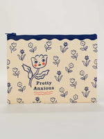 Pretty Anxious XL Zipper Pouch